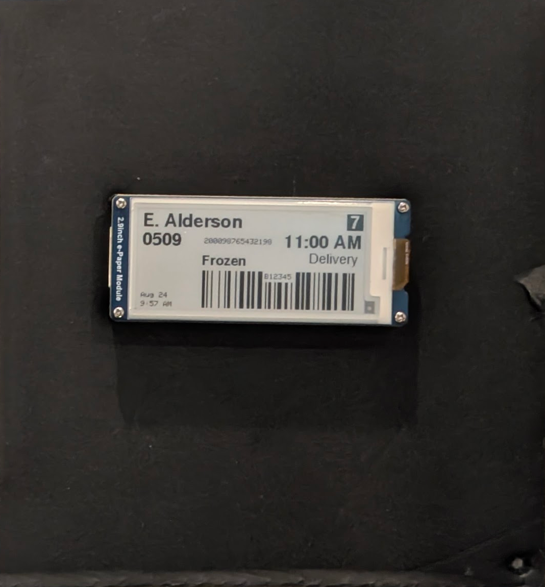 Image From E-Paper Display Test